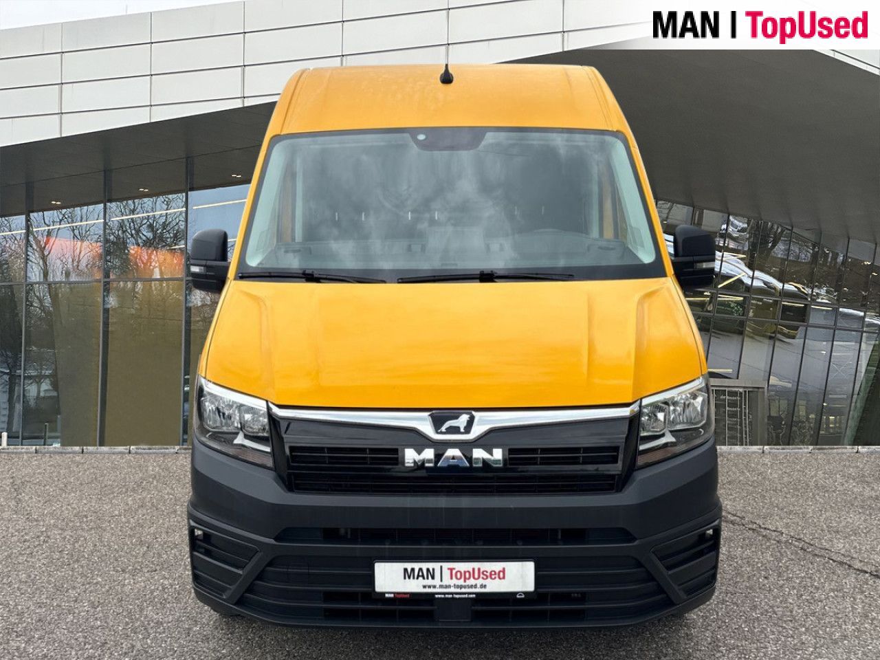 MAN TGE 3.180 4X2F SB Tachograph Maisgelb Klima imagem 2