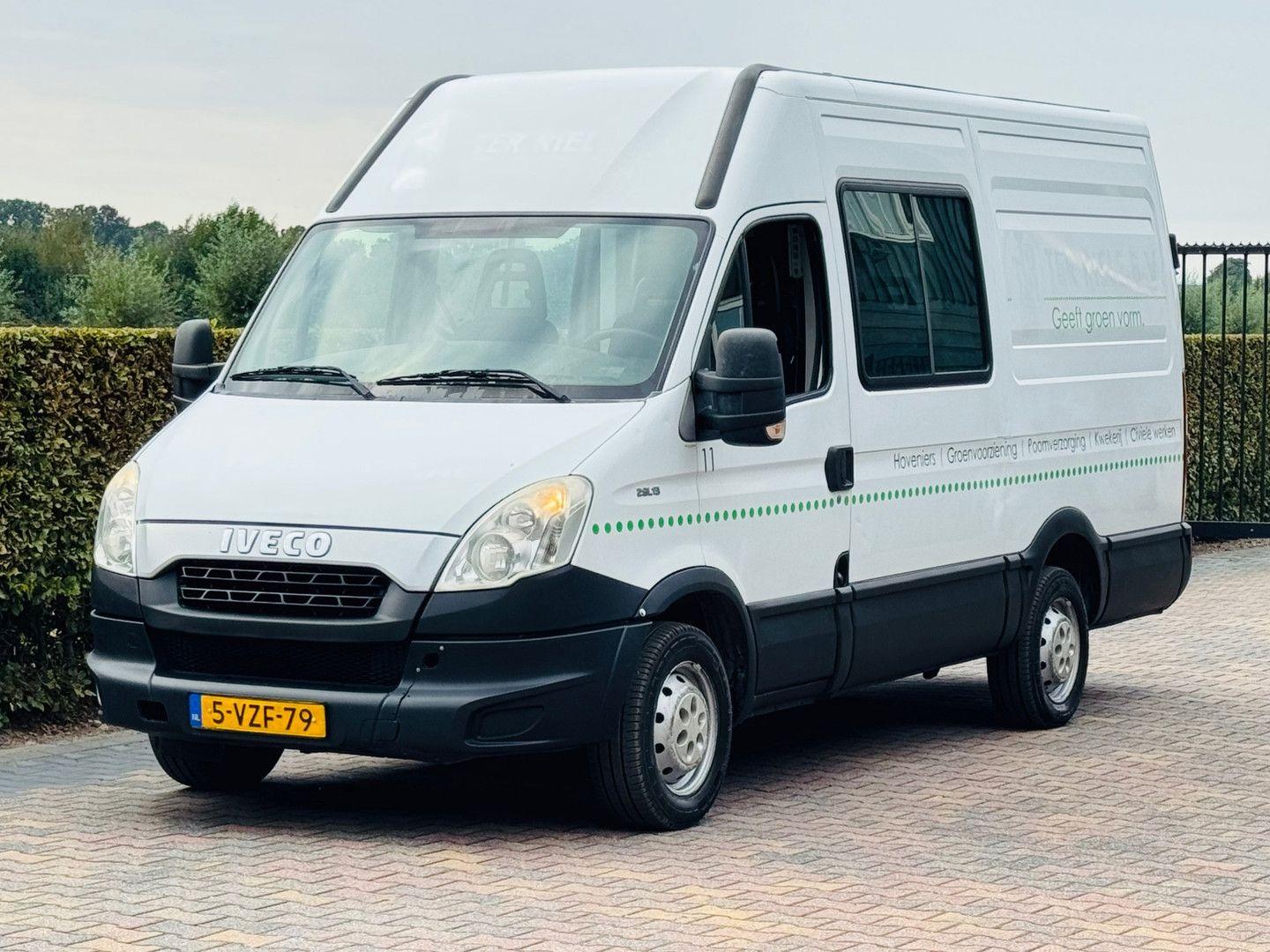 Iveco Daily 29L13 DUBBEL CABINE HOOG LANG Kasten