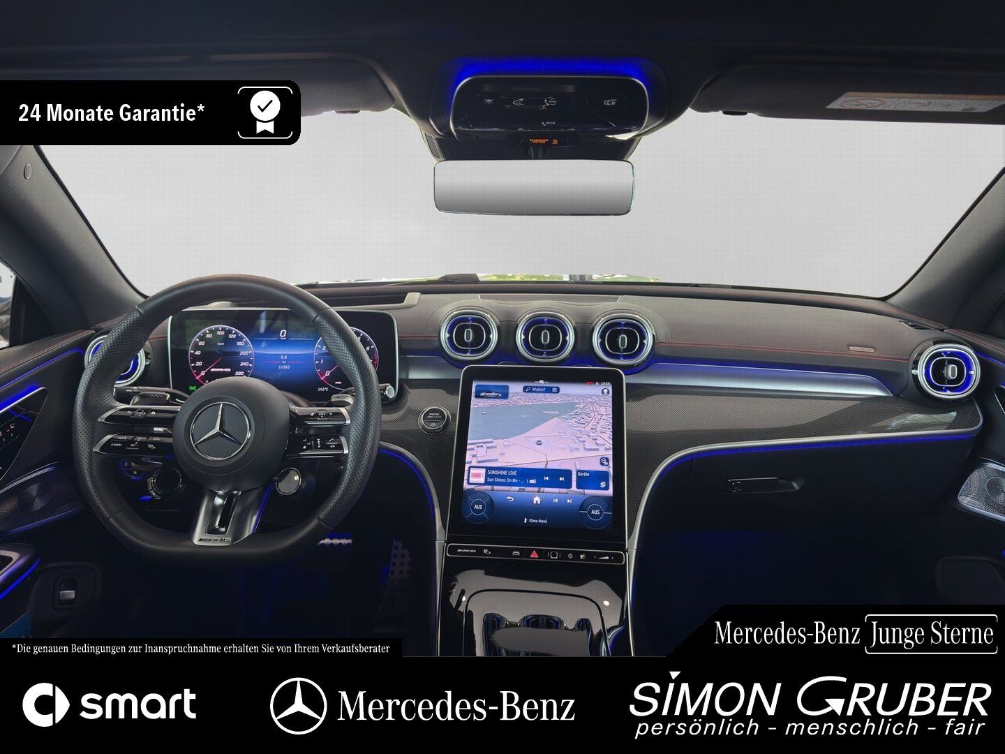 Fahrzeugabbildung Mercedes-Benz CLE 53 4M AMG Night Dyn+ HUD Burm Sitzklima 20``