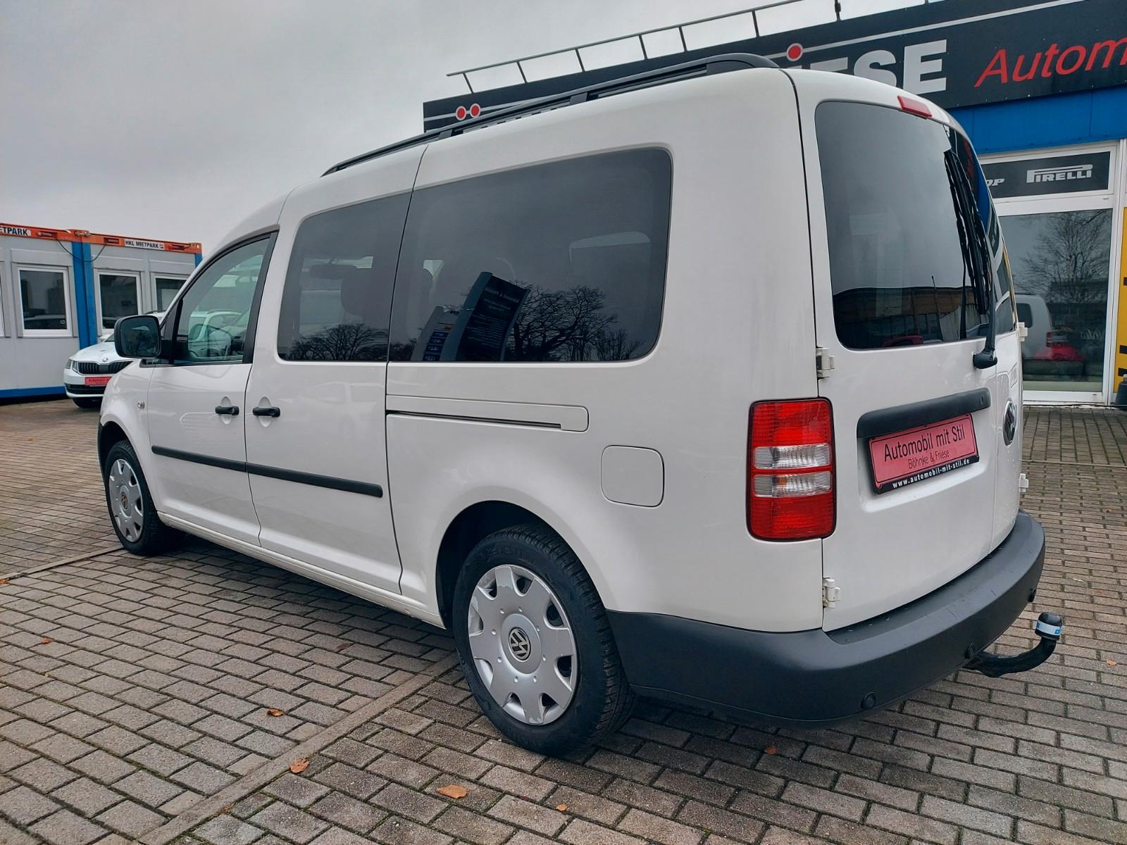 Volkswagen Caddy Kasten Maxi lang 5 Sitze Klima DSG AHK SHZ