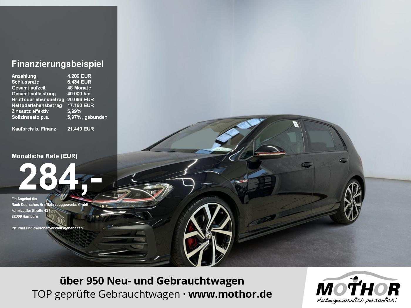 Volkswagen Golf VII GTI 2.0 TSI Panorama-Schiebedach