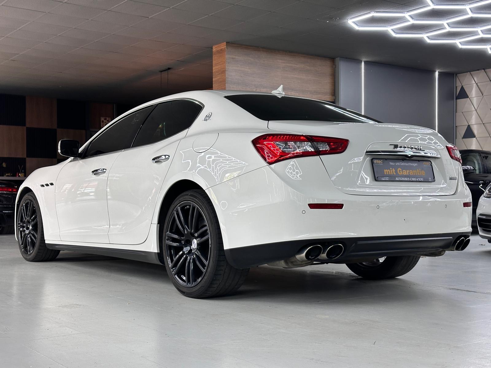 MASERATI GHIBLI 3.0 V6 TWINTURBO | 330 ch | 4X4 | BVA | HAYON ÉLECTRIQUE | VENTILATION DU SIÈGE