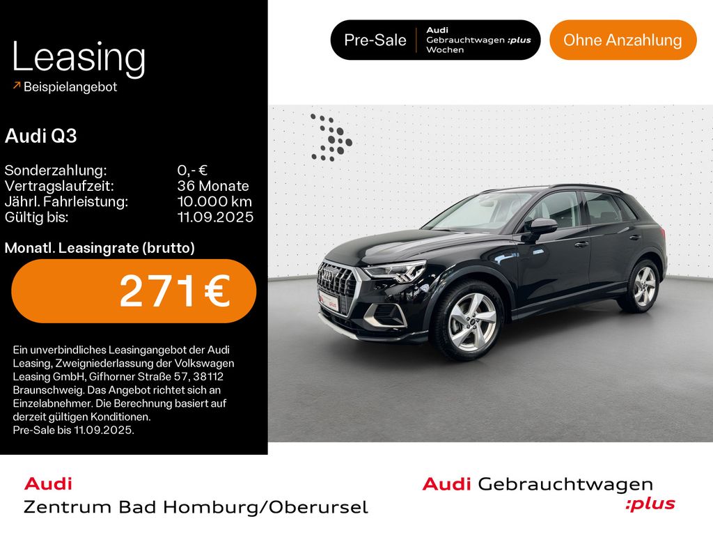 Q3 advanced 35 TDI*Navi*LED*Alu*PDC*Virtual Cock