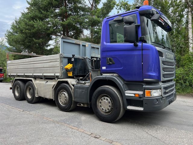 Scania G490 CB 8x4,E6, Kipper, OHNE Kran