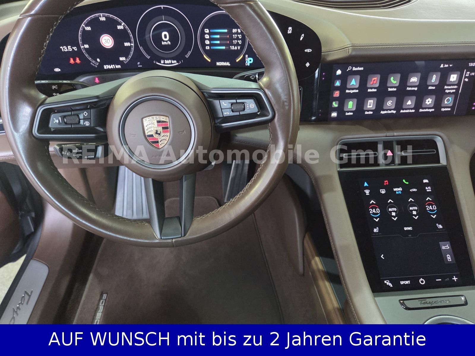 Fahrzeugabbildung Porsche Taycan Turbo 93 KWH, SOH 93,5%, LED