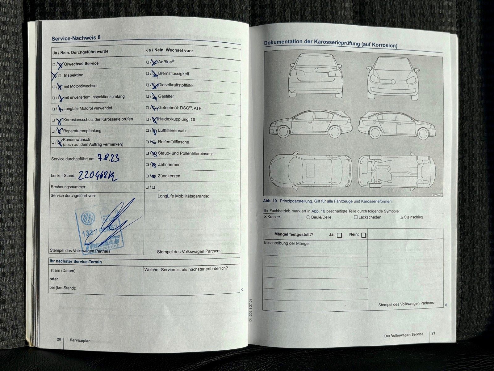 Fahrzeugabbildung Volkswagen Golf VII 2.0 TDI HIGHLINE Navi Xenon Leder SPORT
