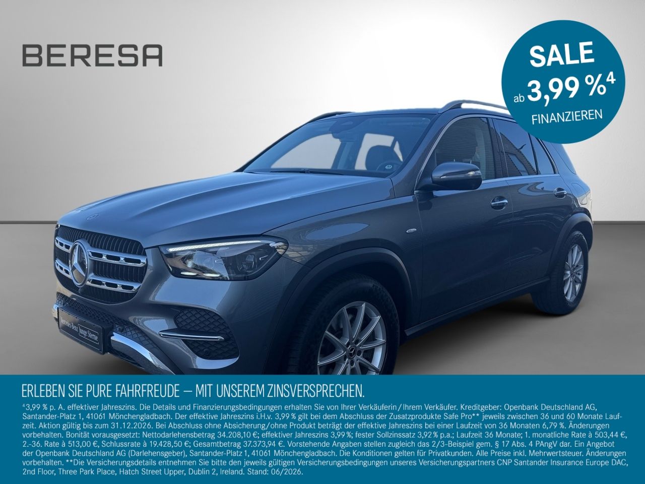 MERCEDES-BENZ GLE 400 e 4M Pano AHK Memory Winter-Paket 360