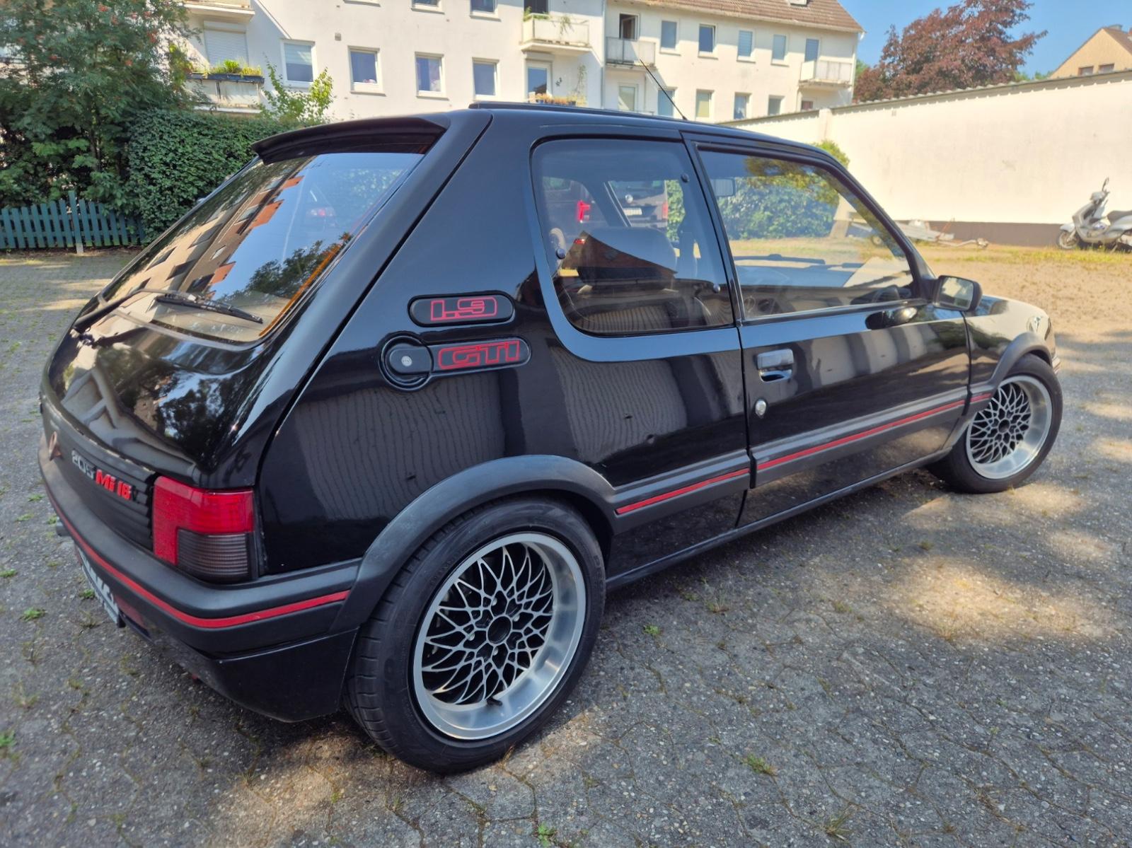 Peugeot 205 GTI Mi16 1.9 Gutmann ESD Exip Koni 147PS 