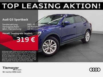 Audi Leasingangebot: Audi Q3 Sportback 35 TDI S LINE LED ALCANTARA KAMERA