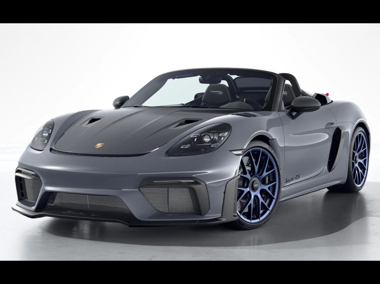 PORSCHE Boxster 718 SPYDER RS PDK WEISSACH°ARCTIC GREY