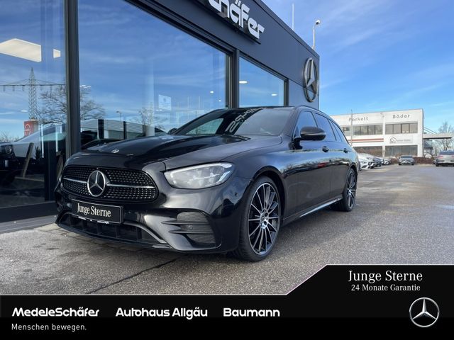 Mercedes-Benz E 220 d 4M T AMG Night Distr Pano AHK 360° HuD