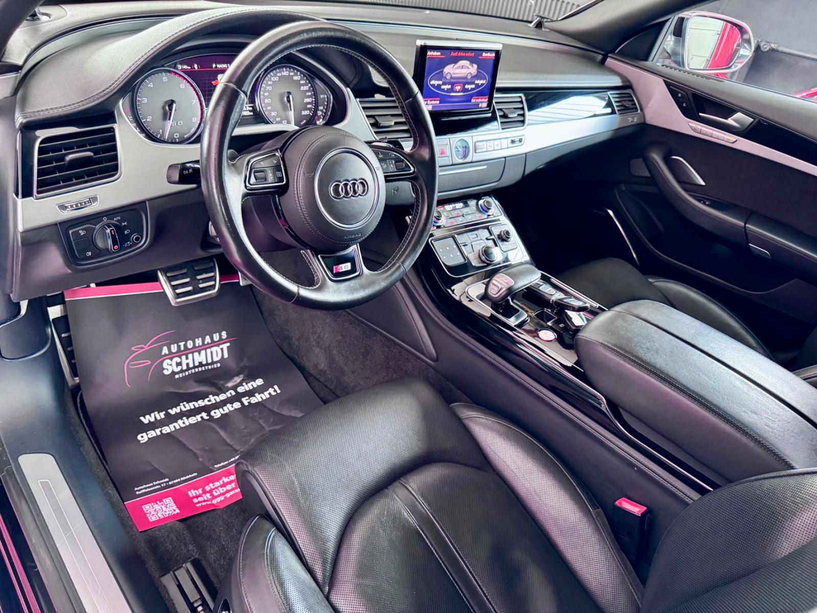 AUDI S8 - 4.0 - 519 ch - CARNET ENTRETIEN - CERAMIQUE AV AR