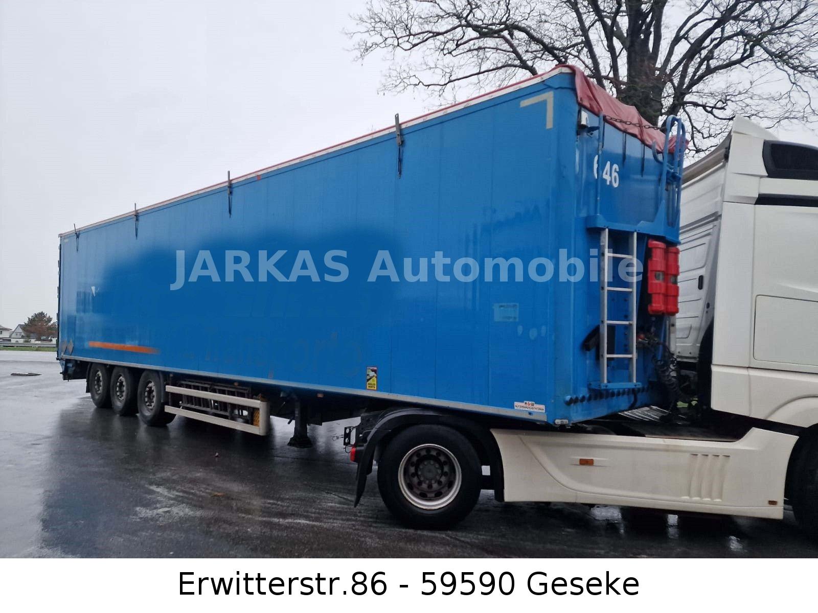 H&W HWDKSS38, Schubboden, 93m³, Rollplane