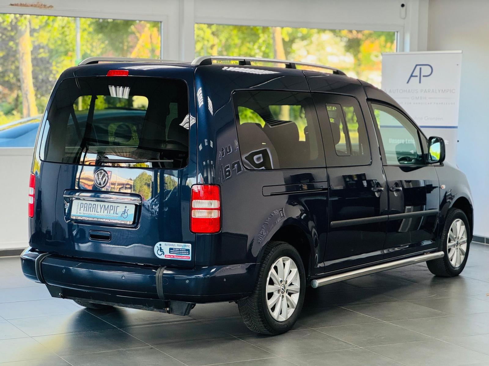Volkswagen Caddy Maxi DSG Highline Rollstuhlgerecht-Rampe