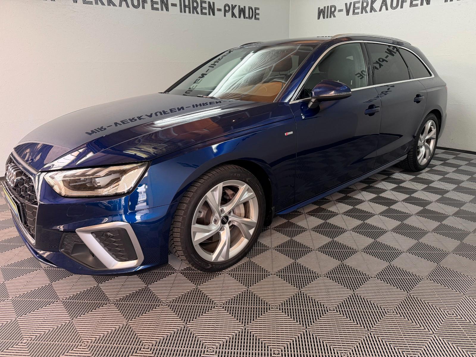 Audi A4 Avant 40TFSI quattro S line AHK STHZG TÜV NEU