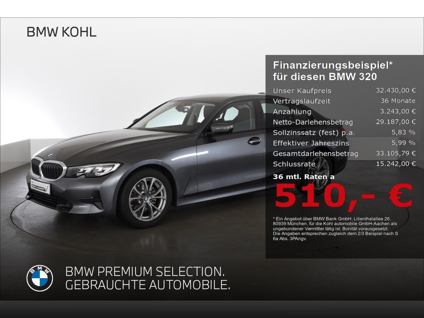 BMW 320 d Sport Line Sitzheizung HiFi Lautsprechersy