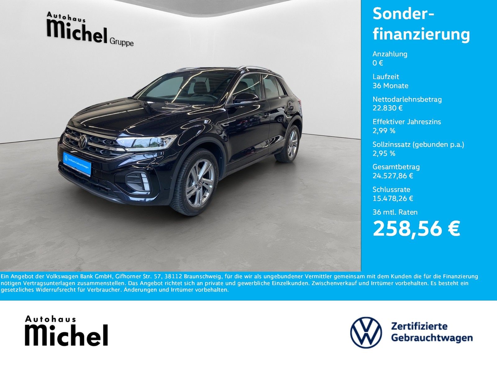 Volkswagen T-Roc TDI R-Line LED-Plus TravelAssist Navi foto 2