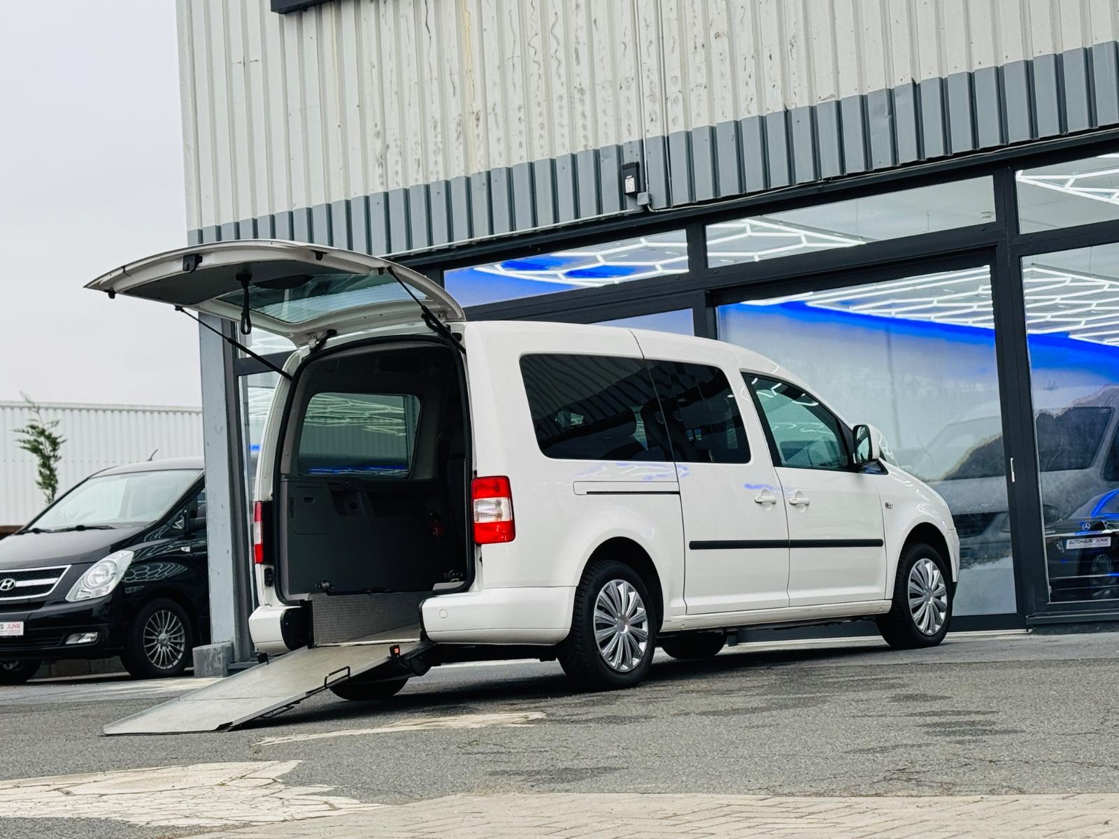 Volkswagen Caddy Maxi-Behindertengerecht-Rampe