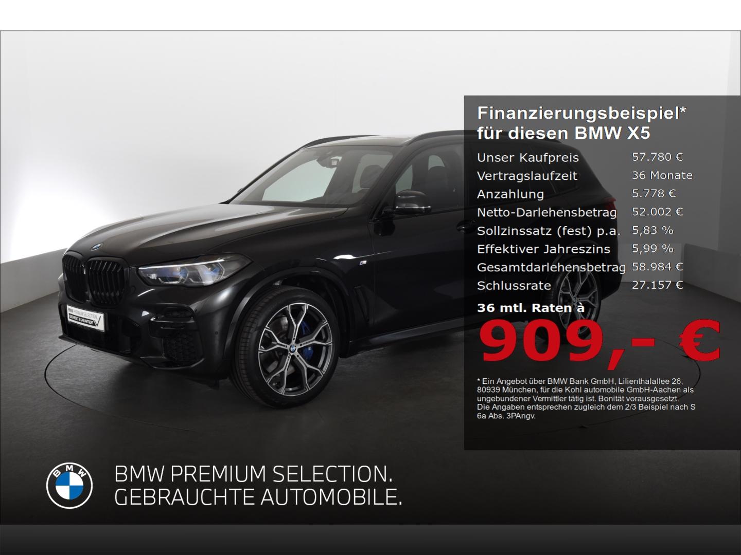 BMW X5 xDrive 30d M Sport Panoramadach Standheizung 