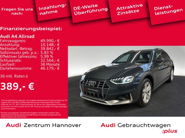 Audi A4 allroad quattro 40 TDI ACC virtual LED Kamera