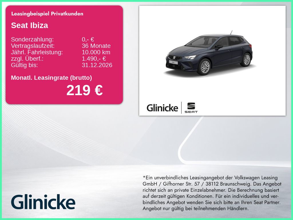 Ibiza Style 1.0 TSI DSG