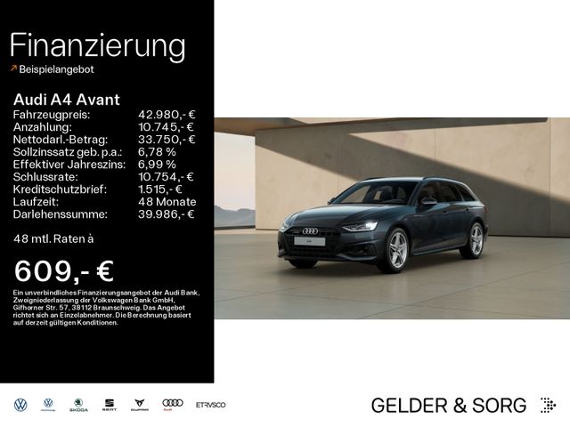 Audi A4 Avant Advanced 40 TDI qu. Optik Schwarz*RFK