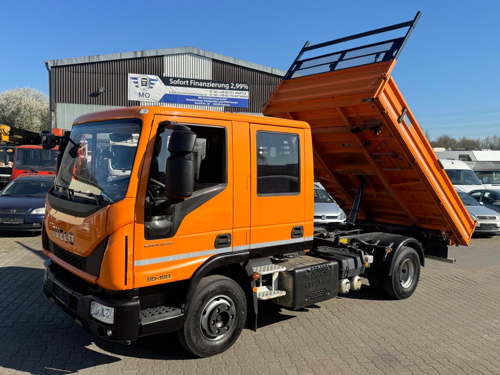 Iveco ML80E19 *Dreiseitenkipper* 1. Hand*Doka* 7-Sitze