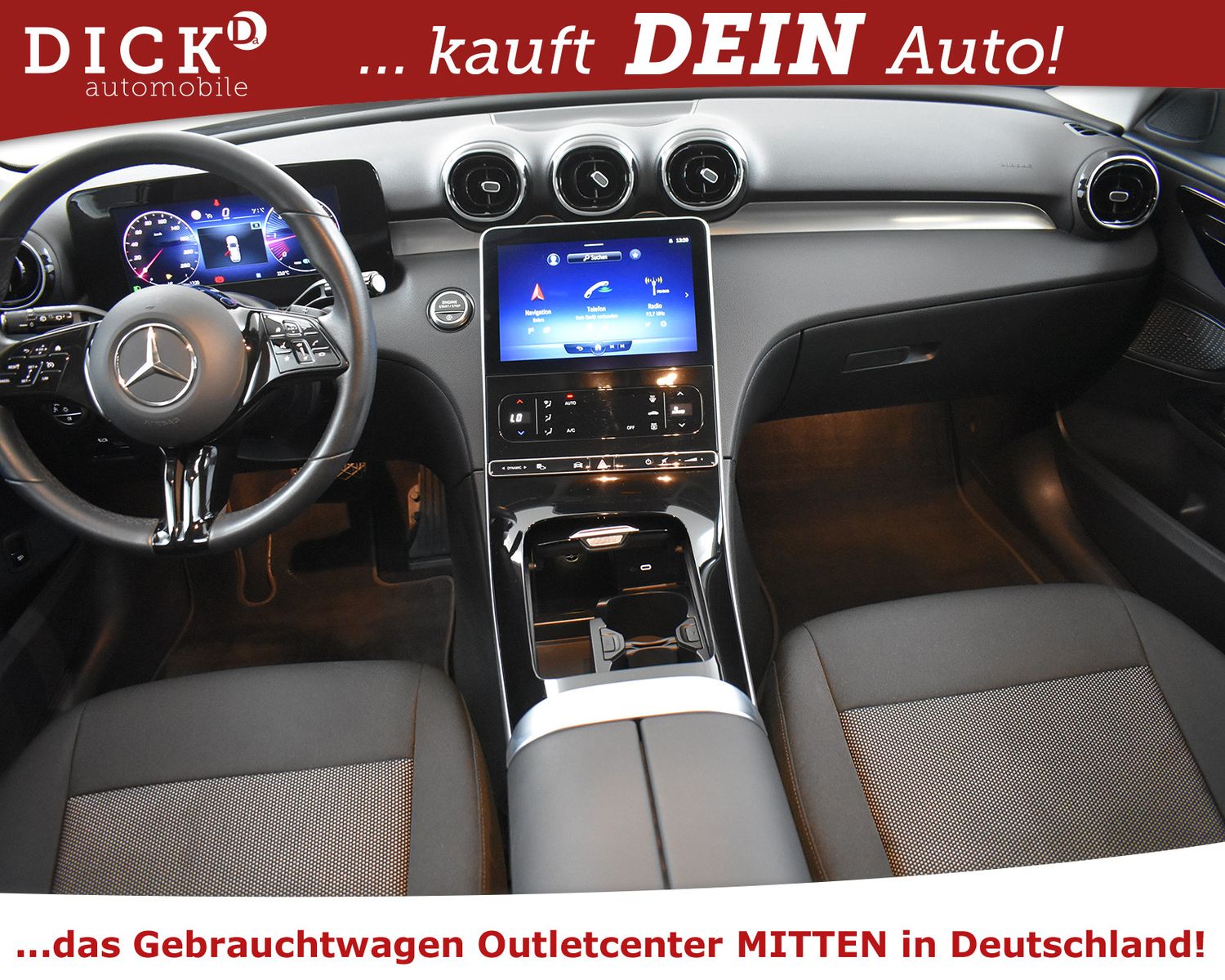 MERCEDES-BENZ C 300d T 9G Avantg NAVI+KAMER+LED+VIRTU+SHZ+TEMP - Image 8