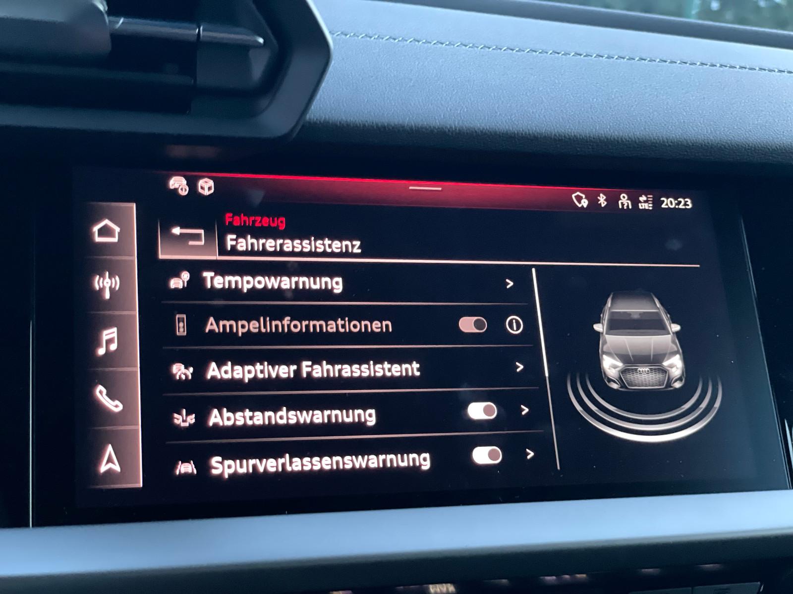 Audi A3 Sportback 35 TFSI *S line*LED*ACC*Teilleder**, миниатюра 20