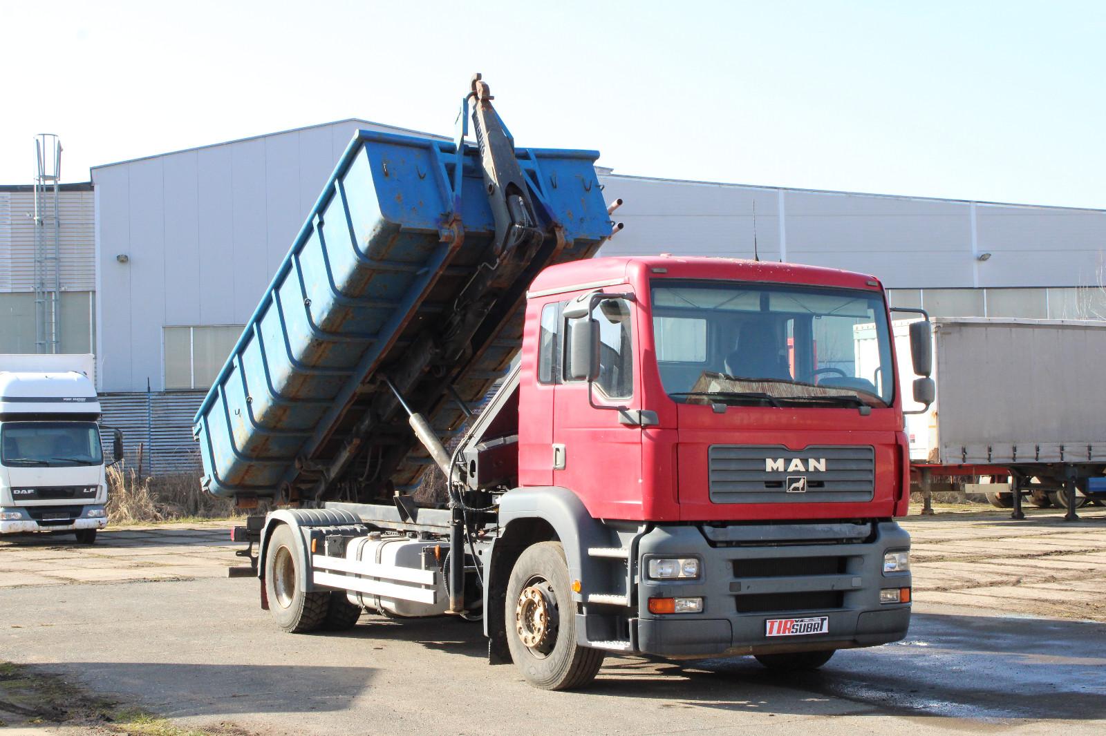 MAN TGA 18.350, CRANE HIAB 102