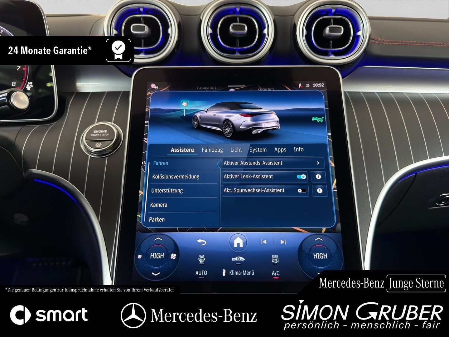 Fahrzeugabbildung Mercedes-Benz CLE 53 4M AMG Cabrio Sitzklima Massage HUD AHK