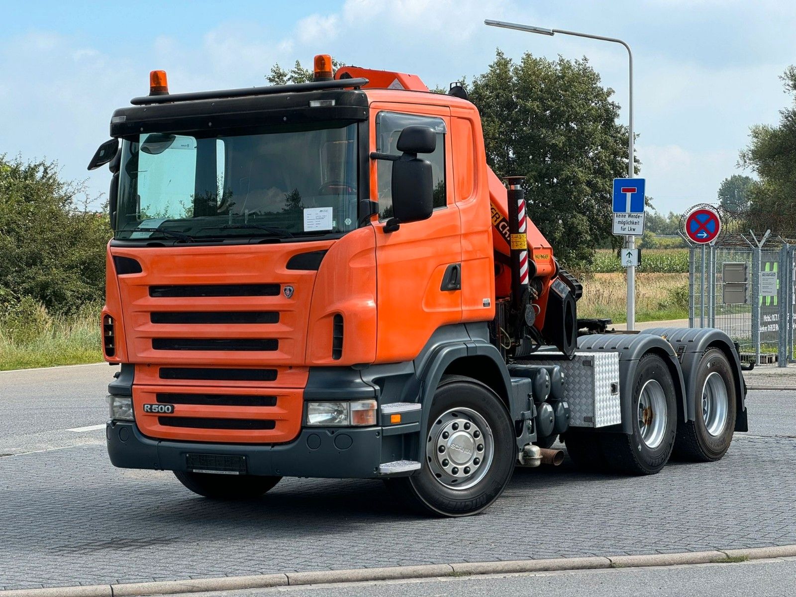 Fahrzeugabbildung Scania R 500 V8 SZM  PK29002 4x hydr. 4-Punkt Abstz 6x4