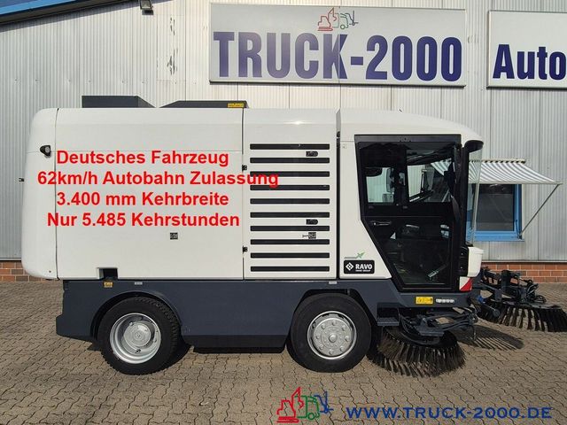 Altele Ravo 540 3 Besen Sweeper 62 km/h Autobahn fähig