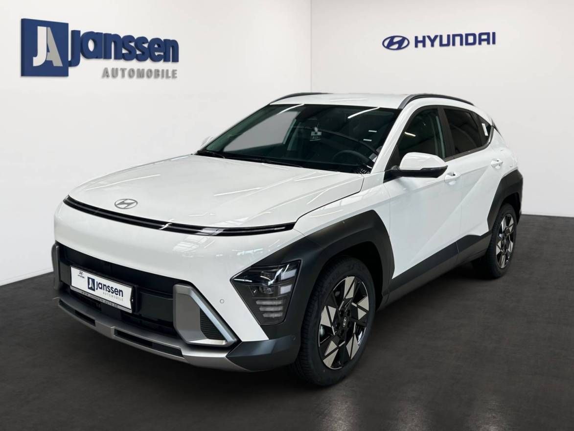 Fahrzeugabbildung Hyundai KONA 1.6 T-GDI (150 PS) Prime Teilleder, Navi, L