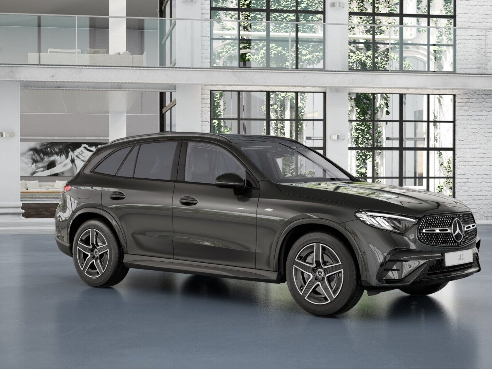 Mercedes-Benz GLC 300 de 4M AMG+NIGHT+PANO+AHK+FAHR-ASS-PAKET foto 4