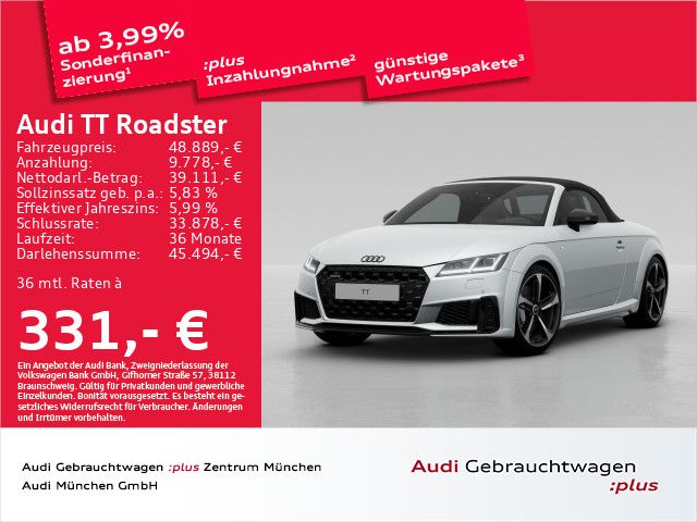 Audi TT Roadster 45 TFSI qu. S tronic S line LED/B&O/