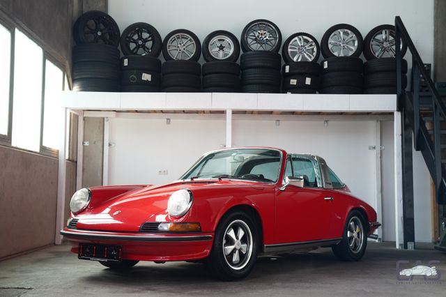 Porsche 911 Urmodell Targa Ölklappe