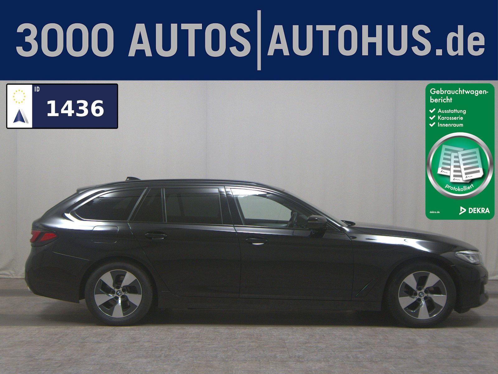 BMW 520dA Touring Nav LED LC-Pro Leder AHK RFK HiFi