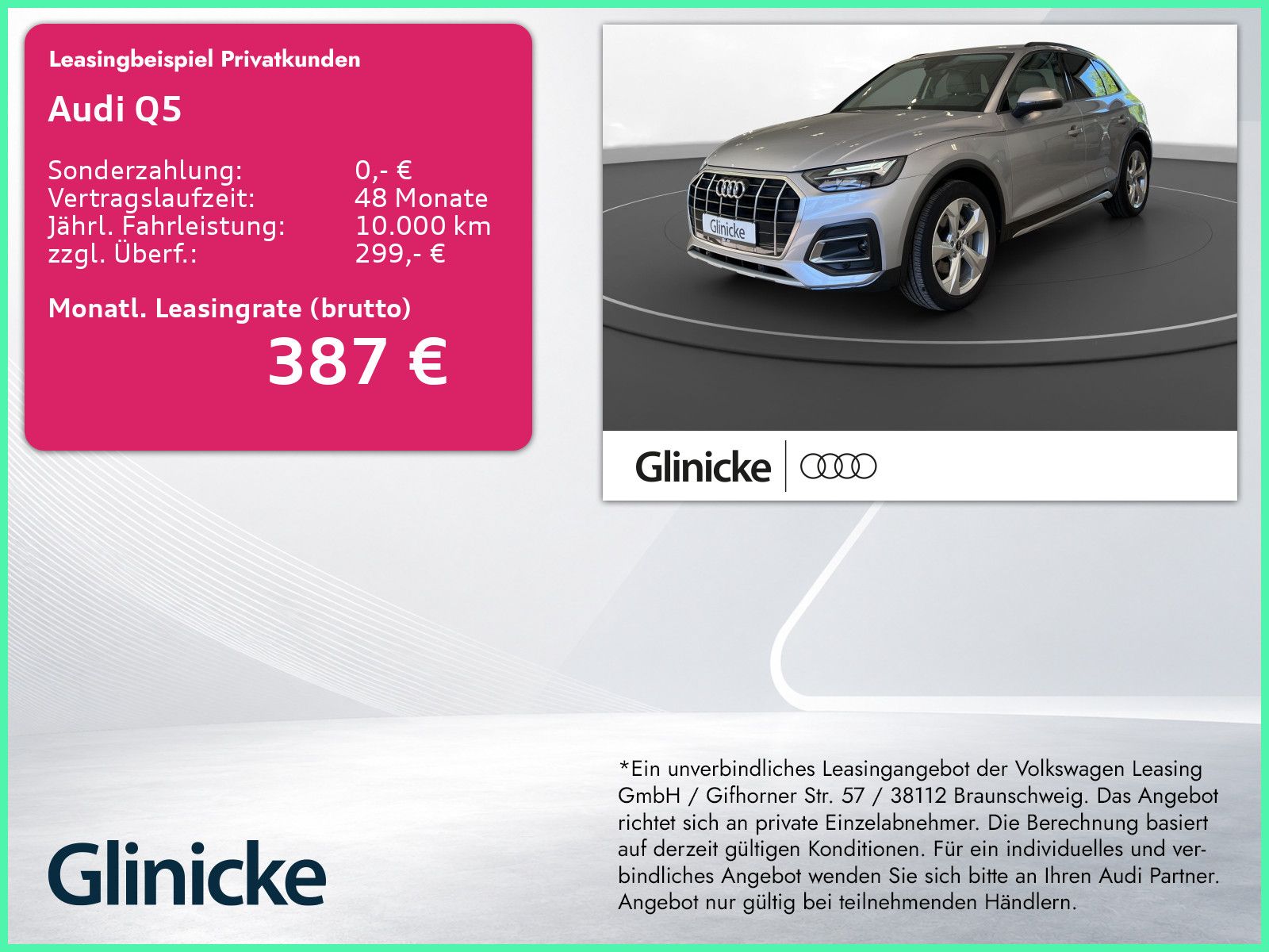 Audi Q5 35 TDI advanced AHK LED LM 20" Navi PDC+RFK