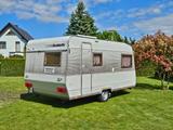 Dethleffs Camper 450 S für 500 kg Zuladung aufgelastet