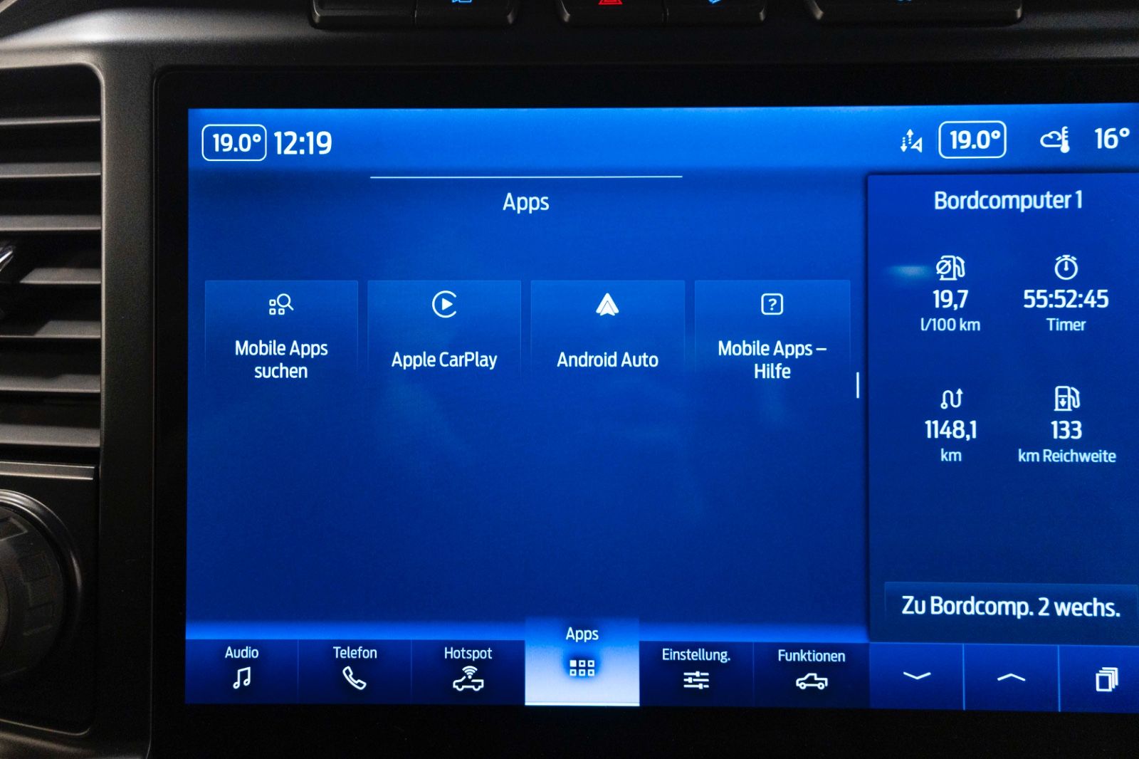 Fahrzeugabbildung Ford F 150 5.0L XLT KAM CARPLAY TOTW NAV  LED