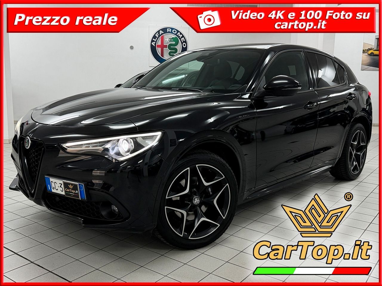 Alfa Romeo Stelvio 2.2 TD 210 CV VELOCE AT8 Q4 K