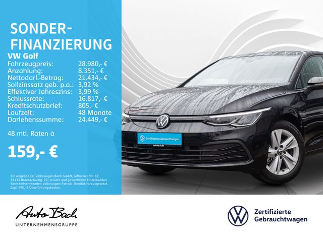 Volkswagen Golf VIII 1.5 eTSI "Life" DSG Navi LED Digital C