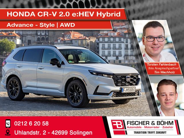 Honda CR-V 2.0 e:HEV Hybrid Advance - Style AWD