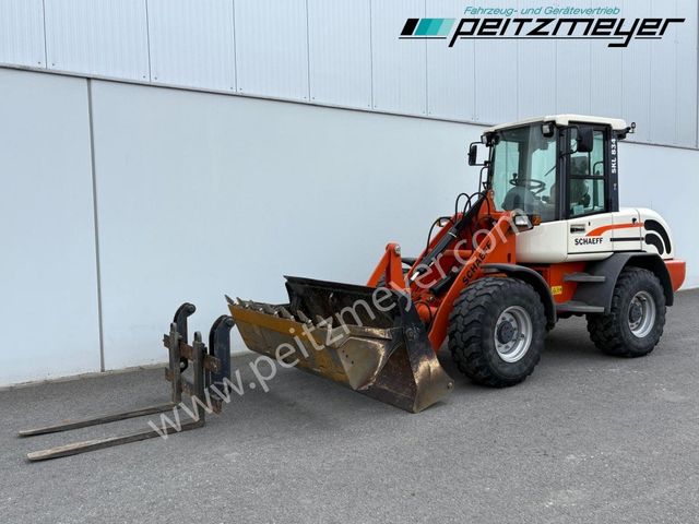 Schaeff RADLADER SKL 834 Palettengabel + Klappschaufel 