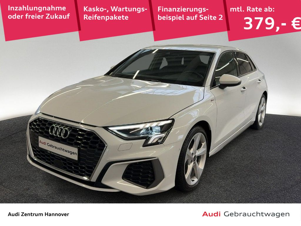 A3 Sportback S line 35 TFSI Kamera AHK Navi LED