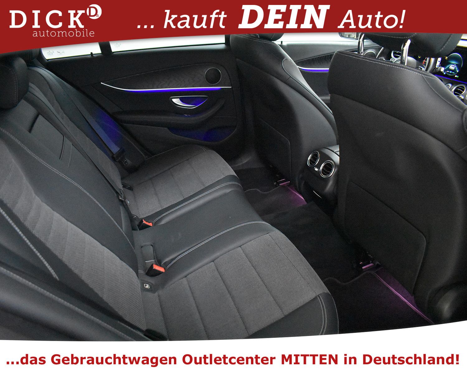 MERCEDES-BENZ E 220d 2X Avantg NIGHT+WIDESC+KAMERA+LED+ACC+18" - Image 20