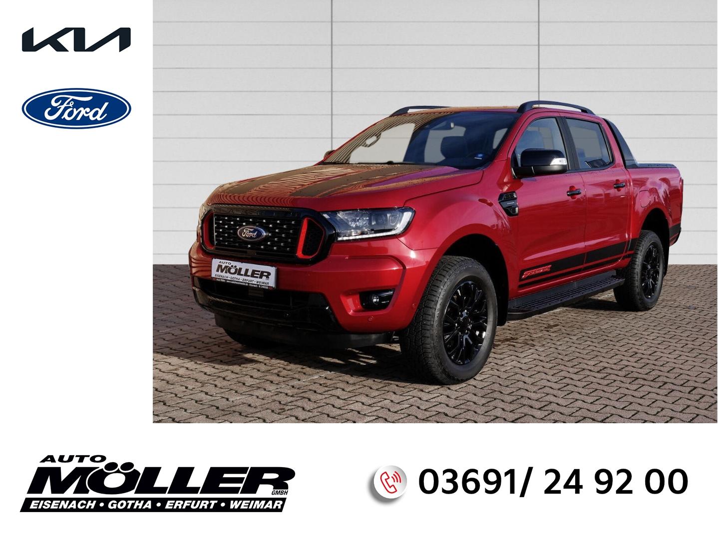 Ford Ranger 4x4 Stormtrak Wildtrak DoKa AHK+Key-Free+