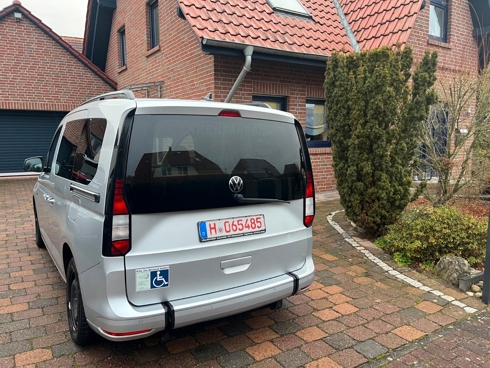Volkswagen Caddy Rollstuhlrampe