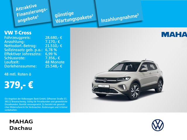 Volkswagen T-Cross 1.5 TSI STYLE Navi MatrixLED Kamera DSG